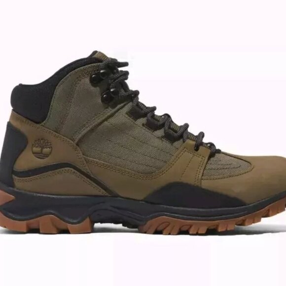 NEW Men's TIMBERLAND MT Maddsen Water Resist Mid Hiking Boot 0A6BNN SIZE 10 - Picture 10 of 16